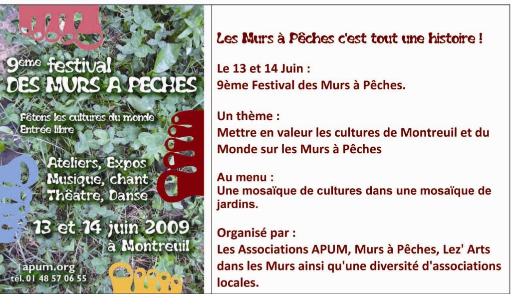 festival murs à pêches