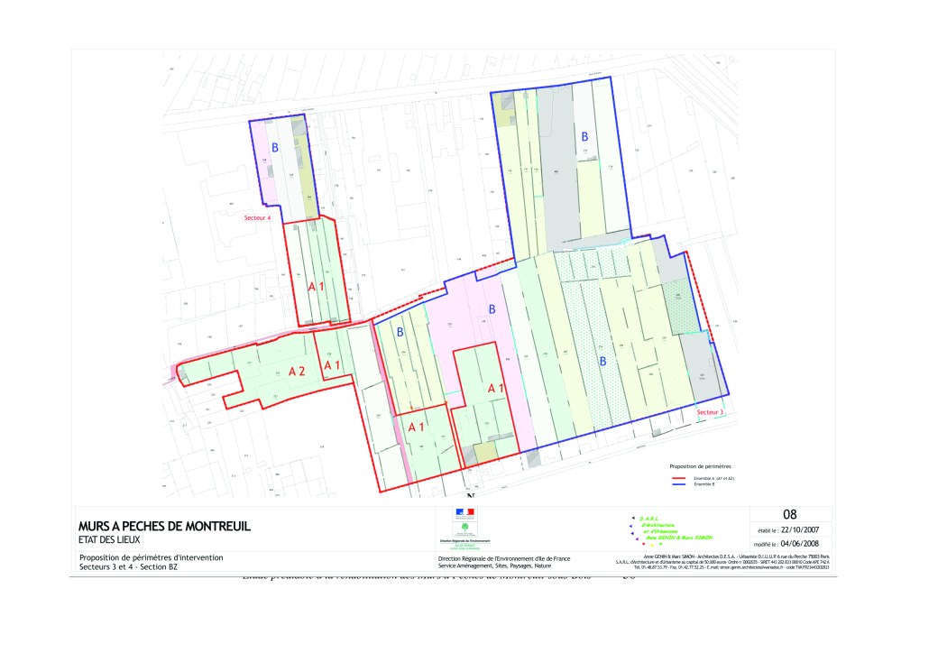 Zones prioritaires de restauration. Zones prioritaires de restauration.